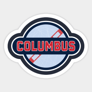 Columbus Blue Jackets Hockey Sticker